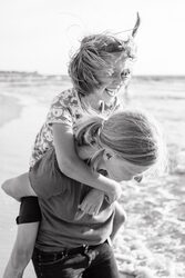 Familienspaß am Meer