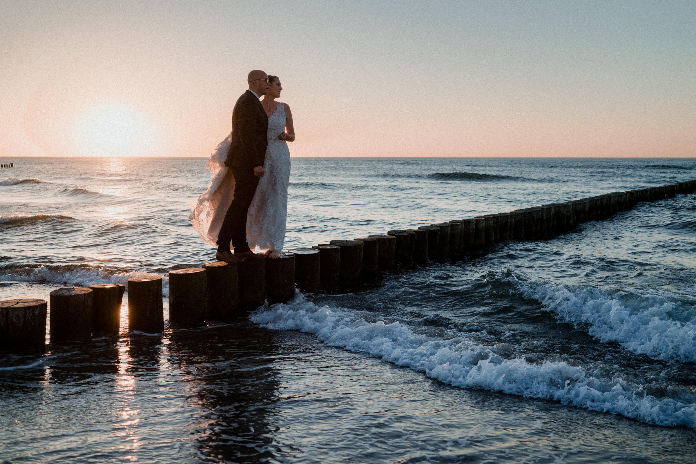 Sonnenuntergang am Meer